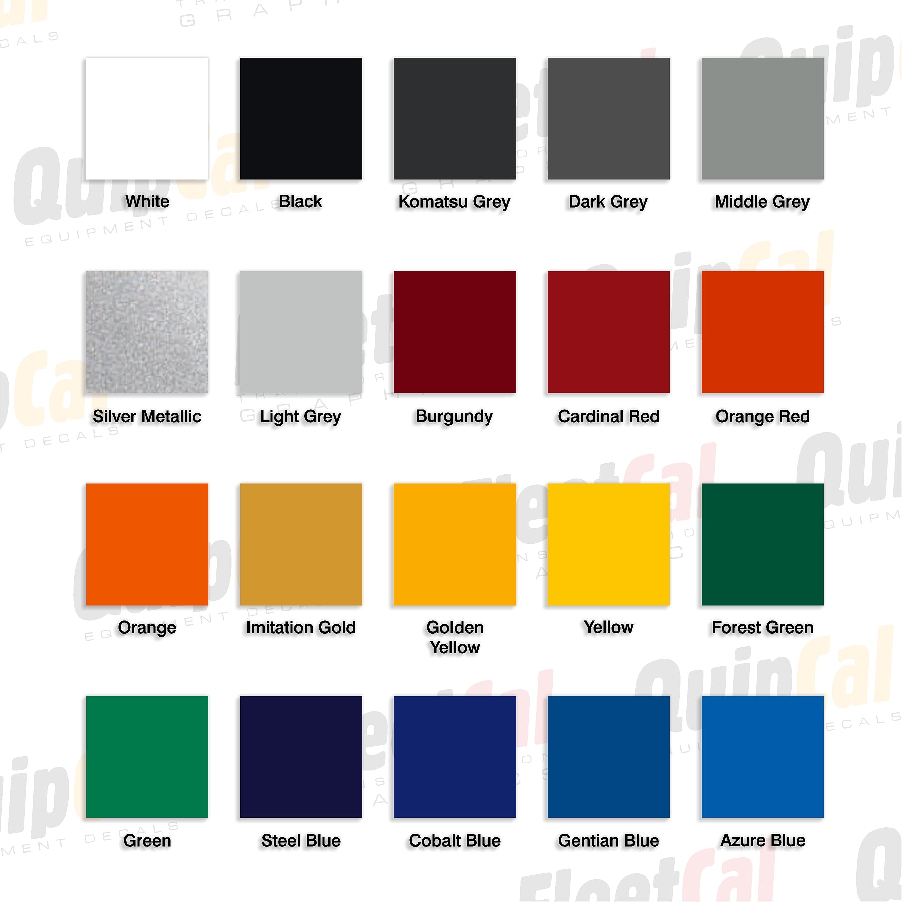 Gross Vehicle Weight Decals (GVW 6,000 - 1 PAIR) – Truck and Equipment ...