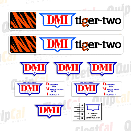 DMI Chisel Plow Decals