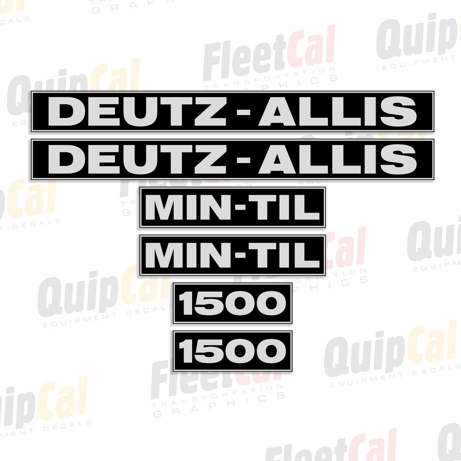Deutz-Allis Decals