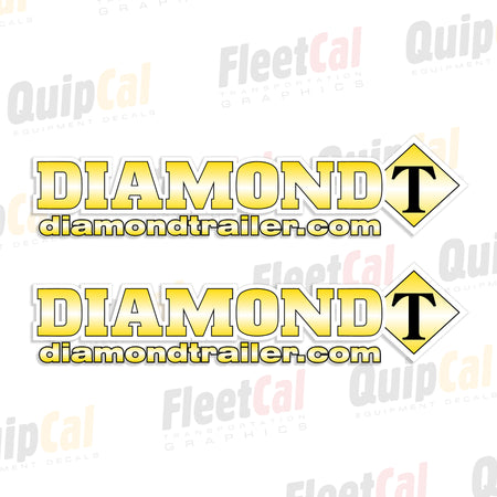 Diamond T Trailers Decals
