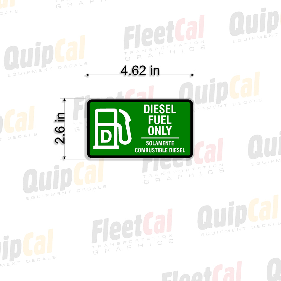 Diesel 003 - Dieselbrandstofsticker