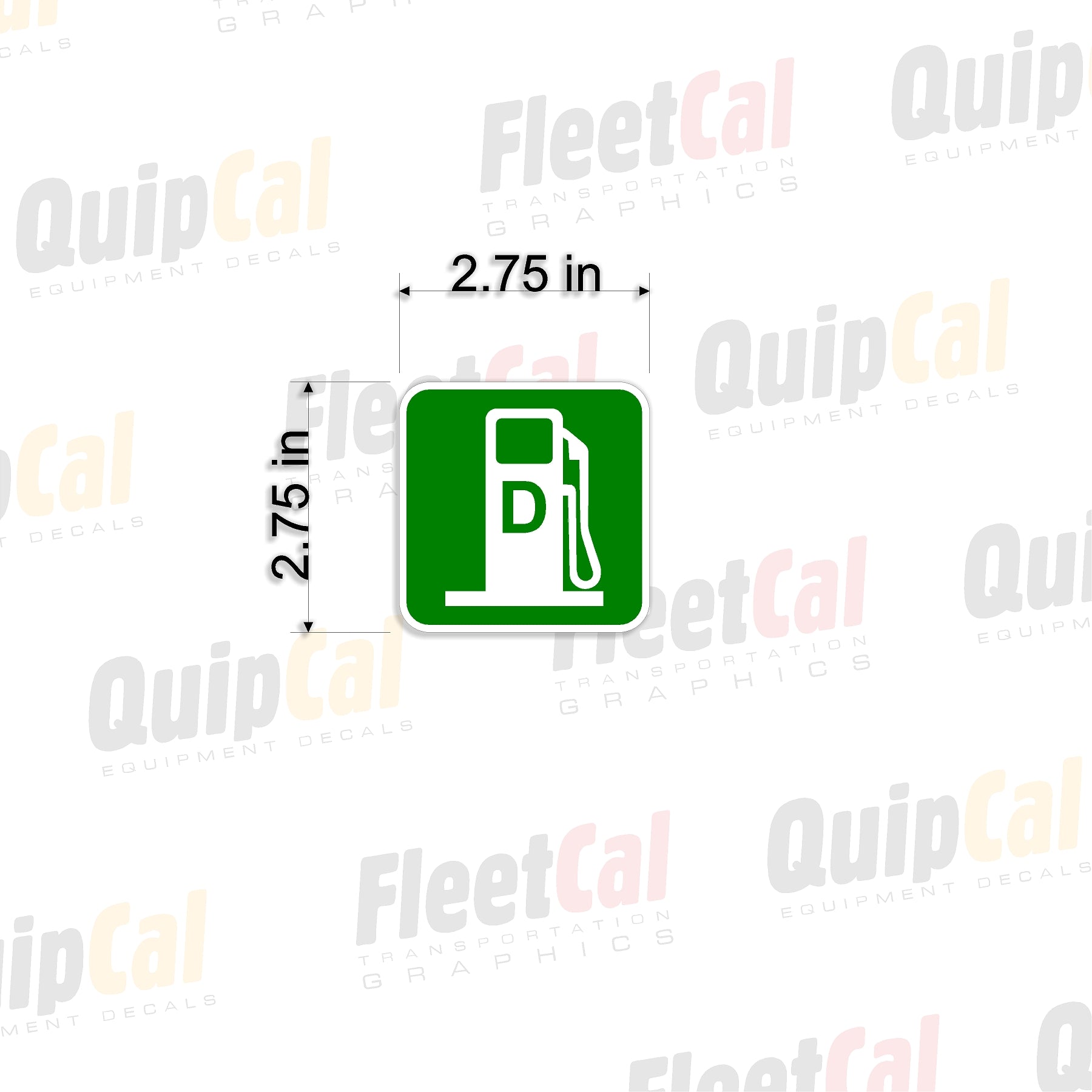 Diesel 004 - Diesel Fuel Decal – Truck and Equipment Decals