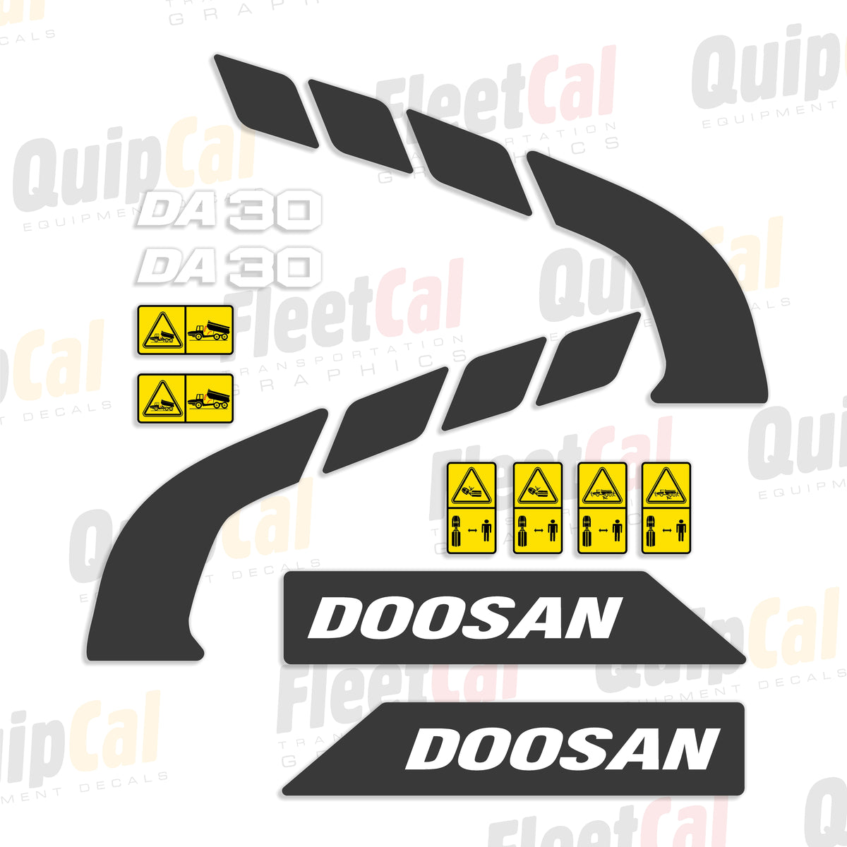 Doosan Haul Truck - Rock Truck Decals