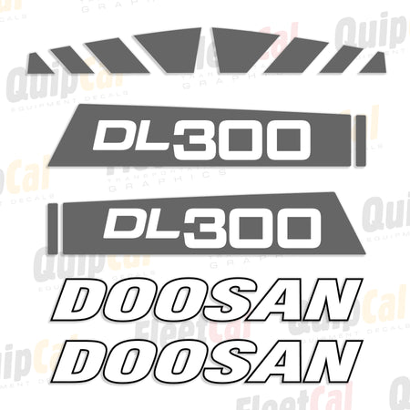 Doosan Wheel Loader Decals