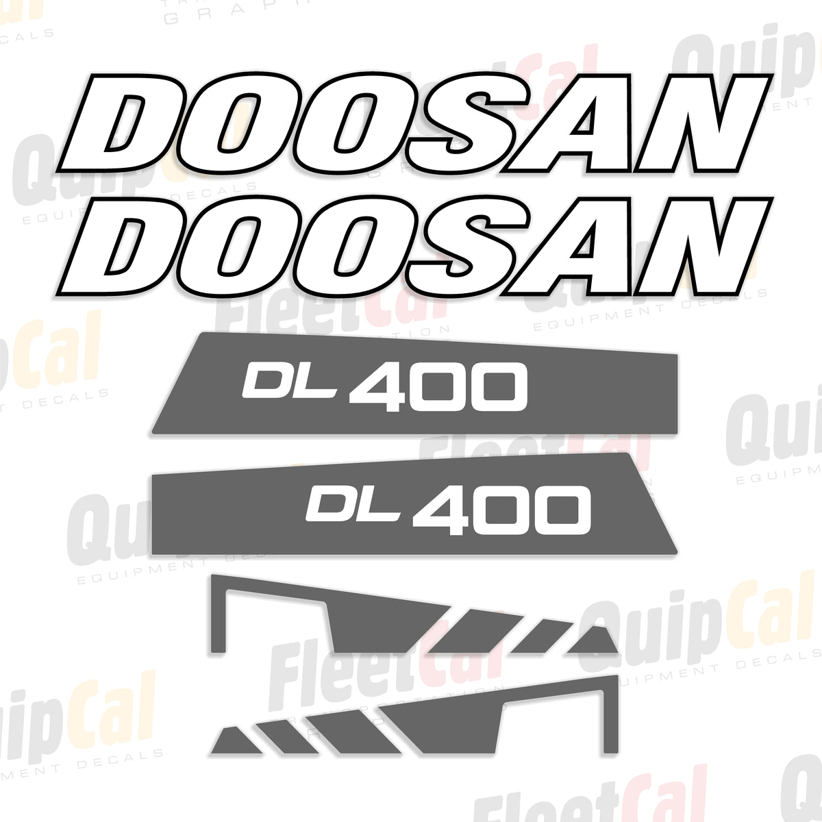 Doosan Wheel Loader Decals