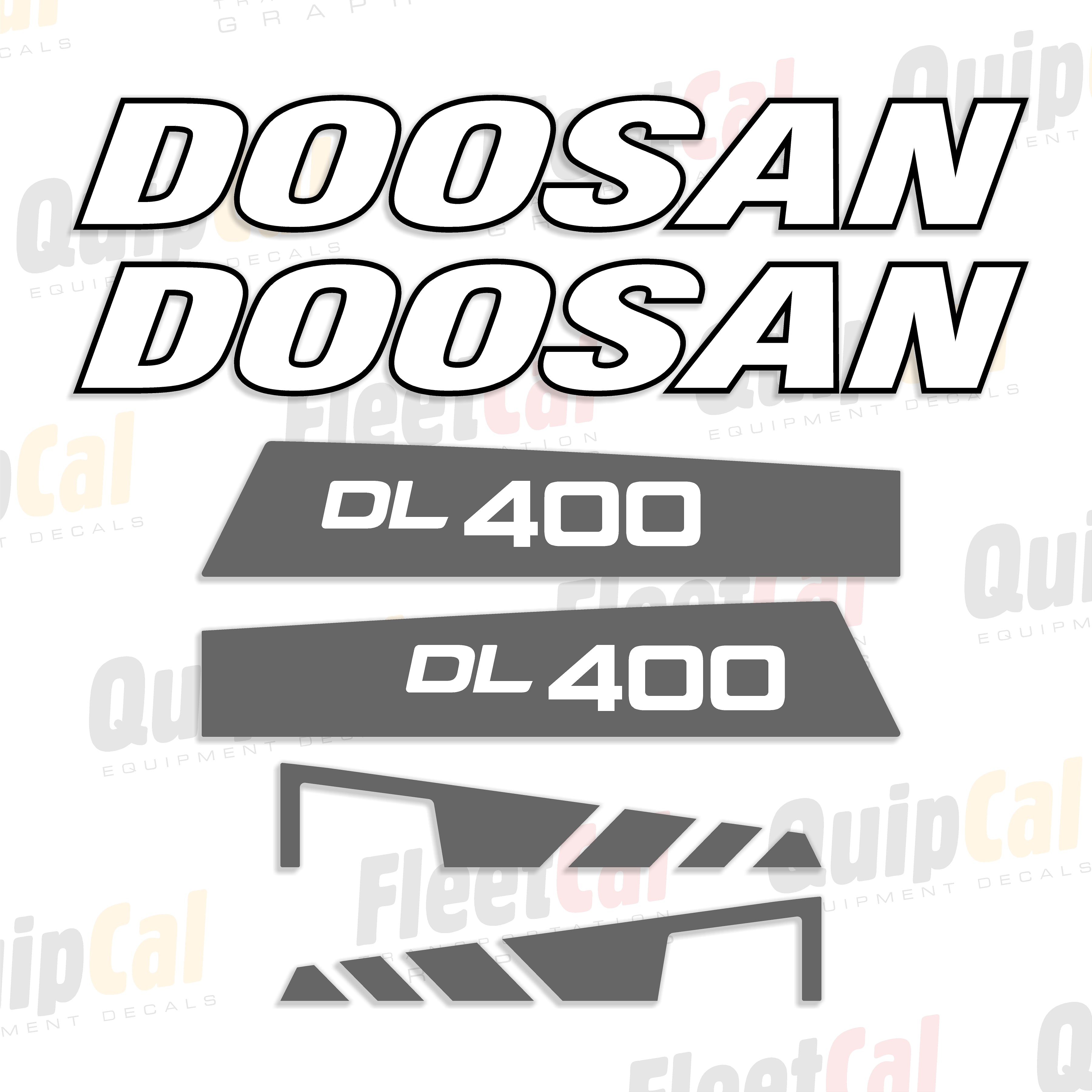 Doosan Wheel Loader Decals