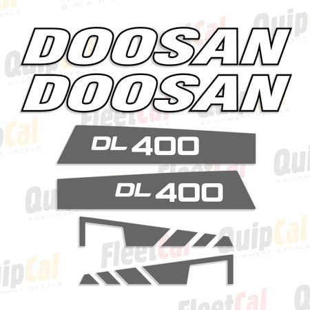 Doosan Wheel Loader Decals