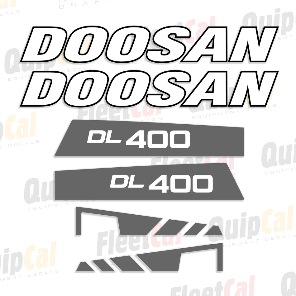 Doosan Wheel Loader Decals