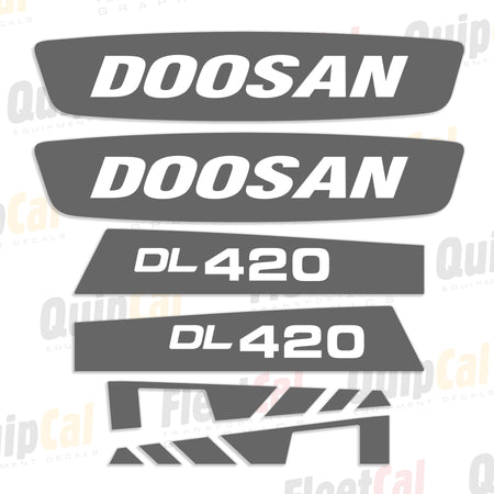 Doosan Wheel Loader Decals