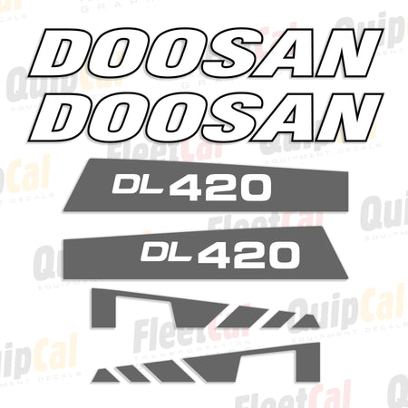 Doosan Wheel Loader Decals