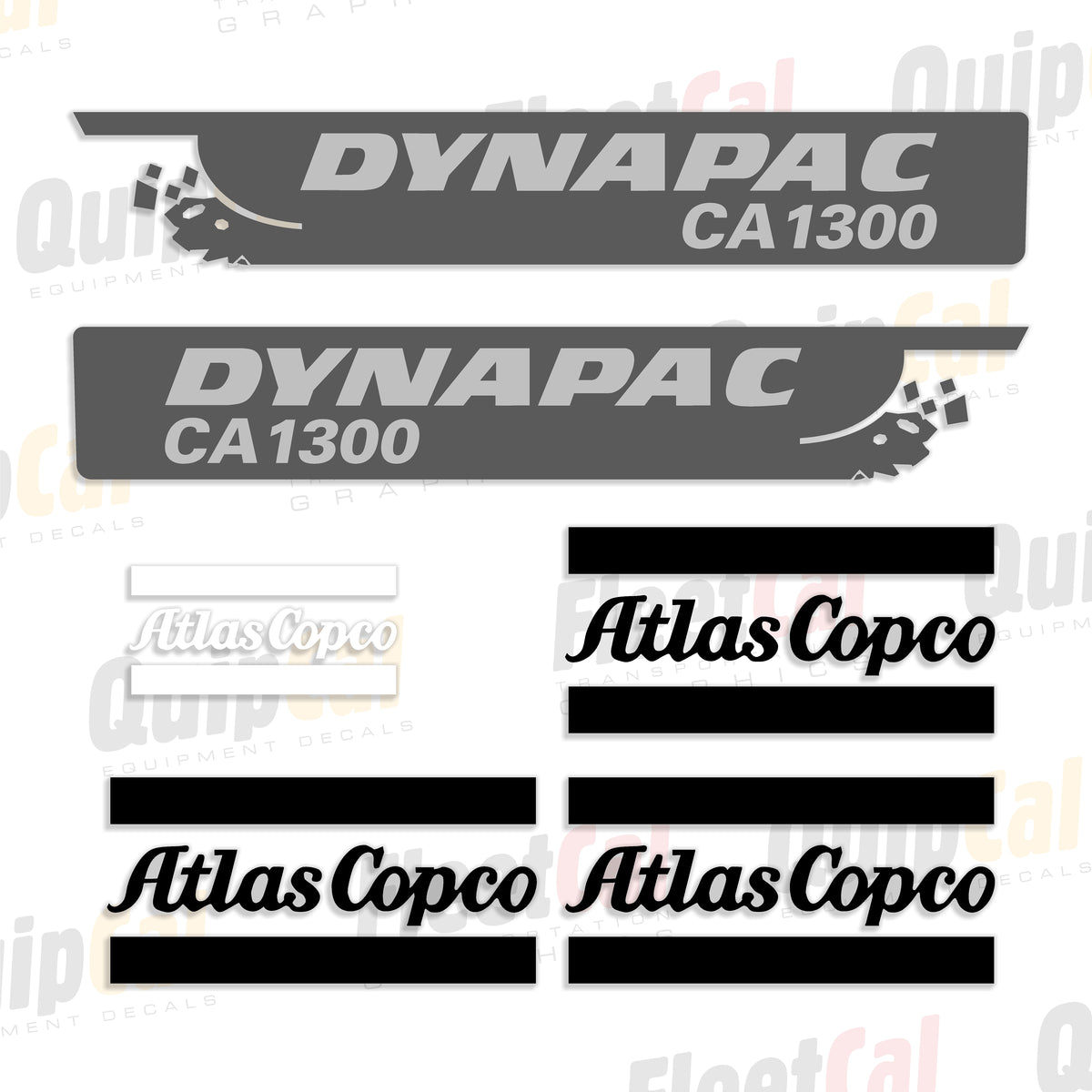 Dynapac - Atlas Copco Decals