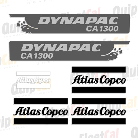 Dynapac - Atlas Copco Decals