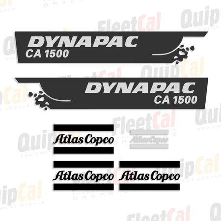 Dynapac - Atlas Copco Decals