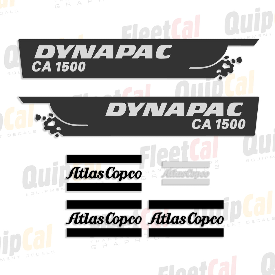Dynapac - Atlas Copco Decals