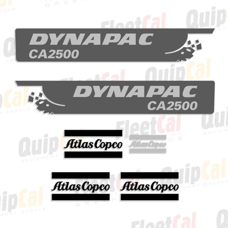 Dynapac - Atlas Copco Decals