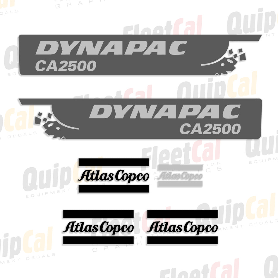 Dynapac - Atlas Copco Decals