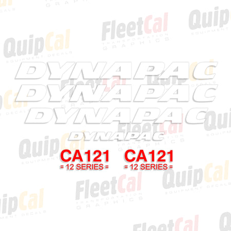 Dynapac Roller - Compactor Decals