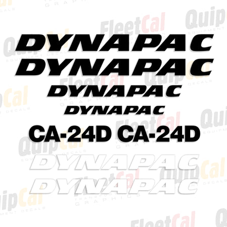 Dynapac Roller - Compactor Decals