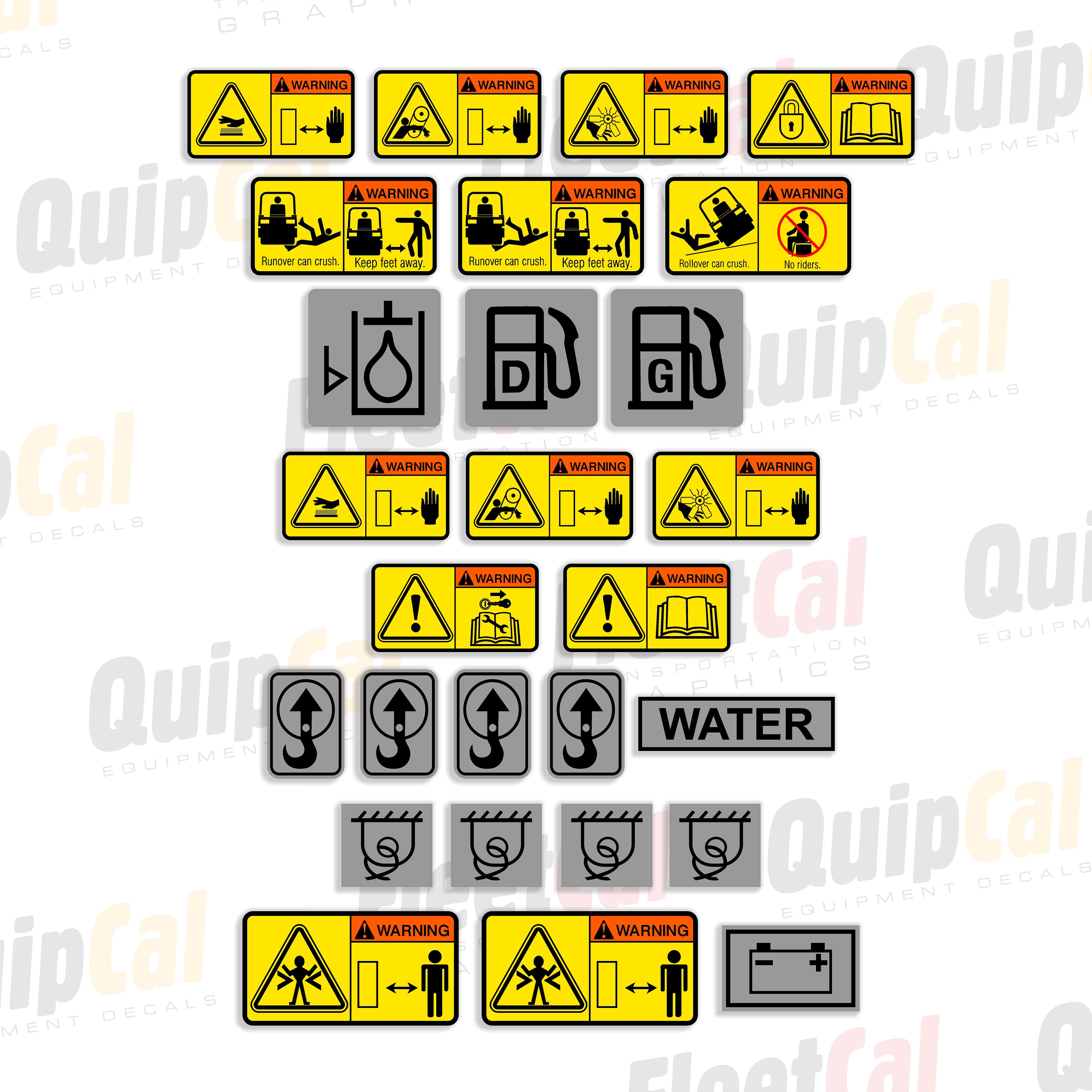 Dynapac Roller - Compactor Decals