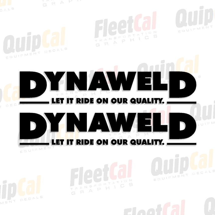 Dynaweld Trailers Logos (1 PAIR)