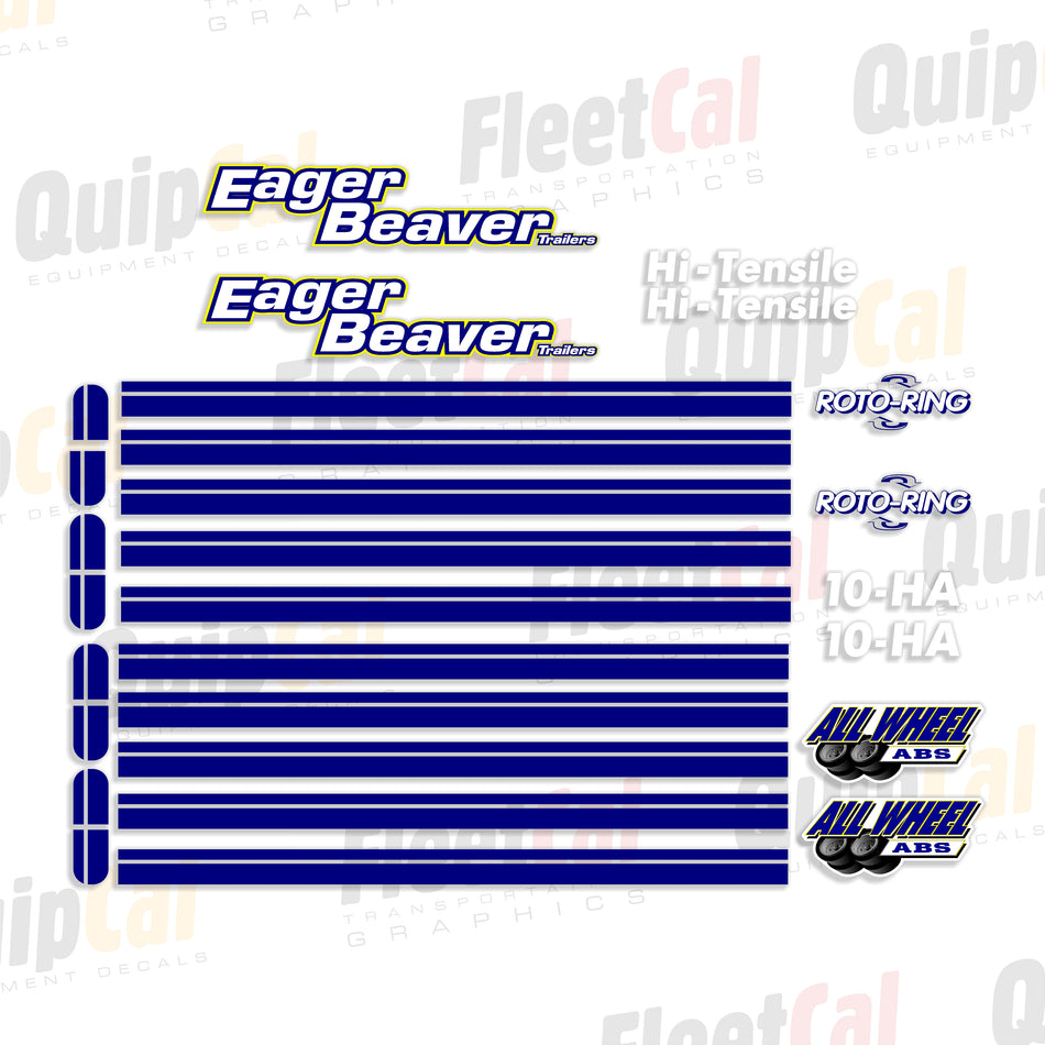 Eager Beaver Trailer Decals