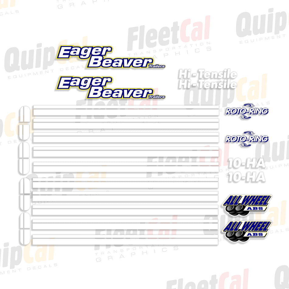 Eager Beaver Trailer Decals