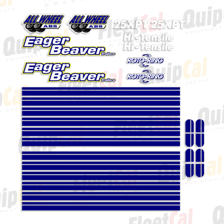 Eager Beaver Tag Trailer Decals