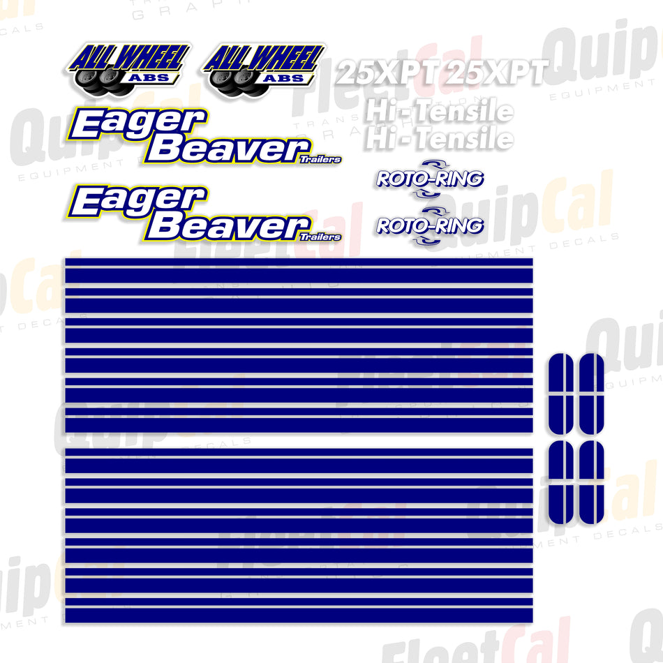Eager Beaver Tag Trailer Decals