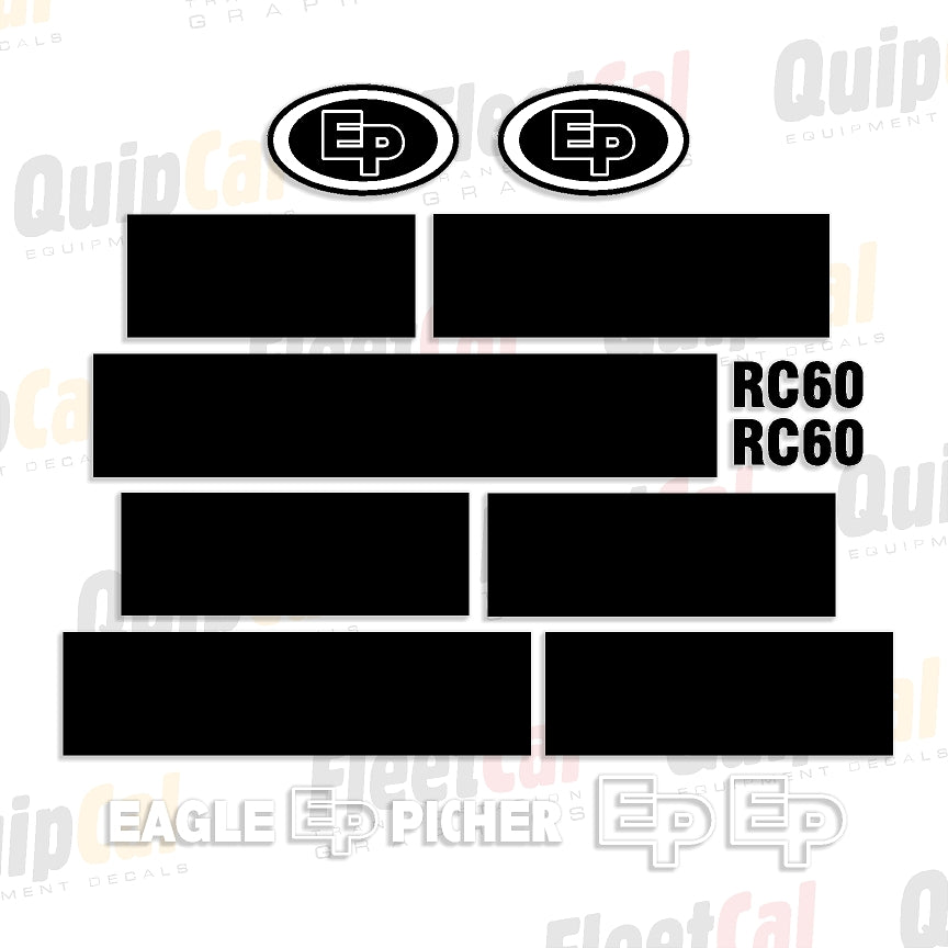 Eagle Picher Forklift Decals