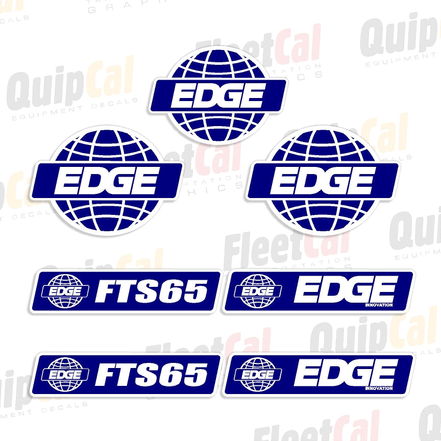 Bottom Feed Riser Decal Edge FTS65 Feeder Stacker Marking Decal Set – Truck and Equipment Decals