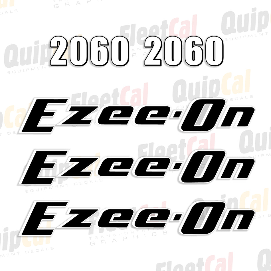 Ezee-On 2060 Front Loader Decal Set