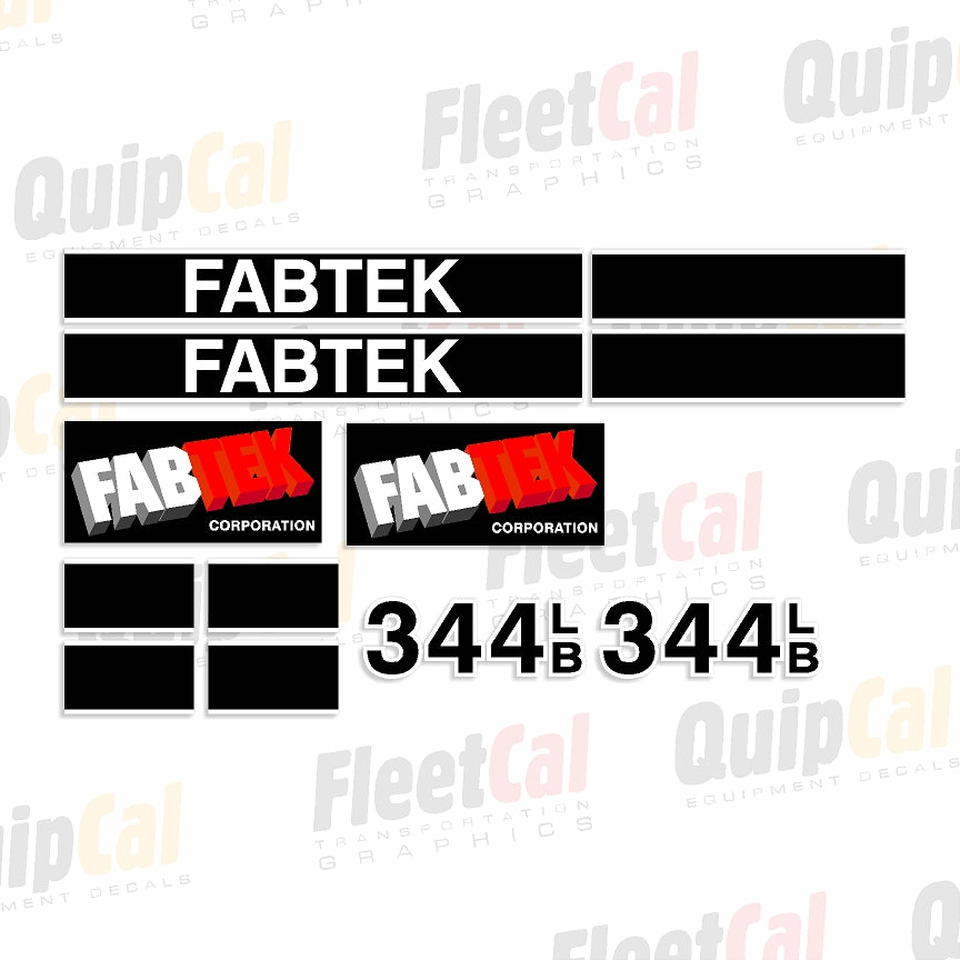 Fabtek 344LB Marking Decal Set