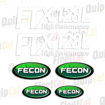 Fecon Mulcher Decals