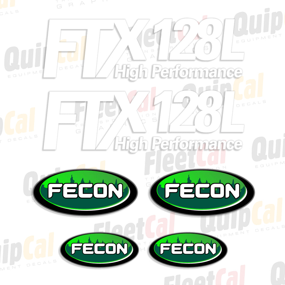 Fecon Mulcher Decals