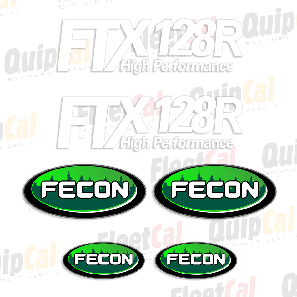 Fecon Mulcher Decals