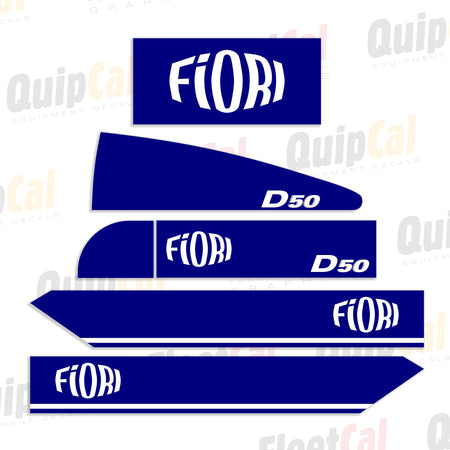 Fiori Haul Truck - Dumper Decals