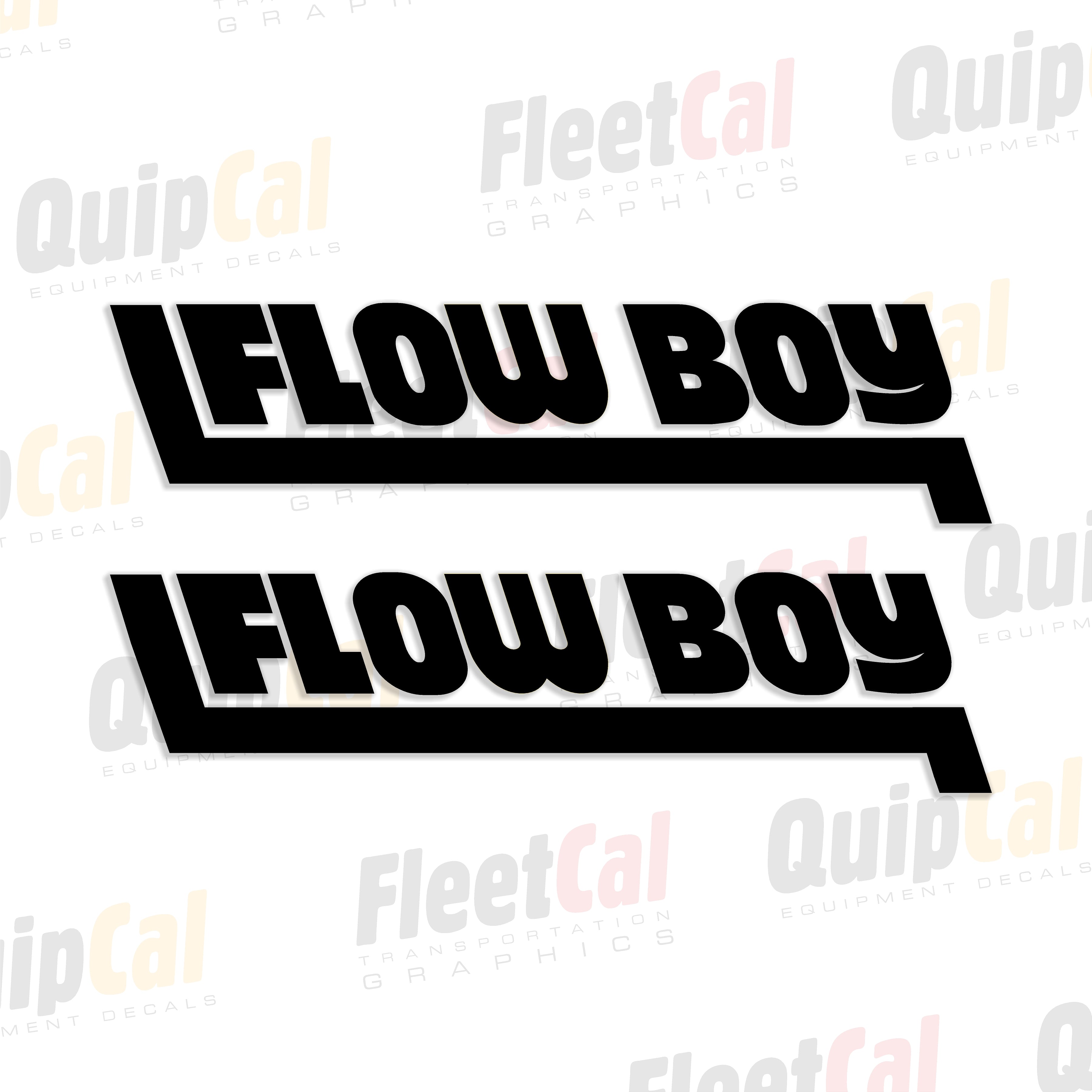 Flowboy Dump Body Decals