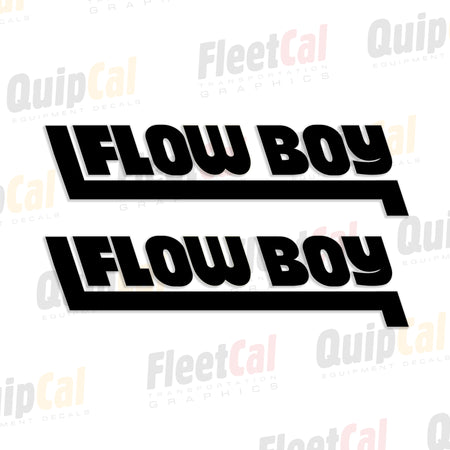 Flowboy Dump Body Decals