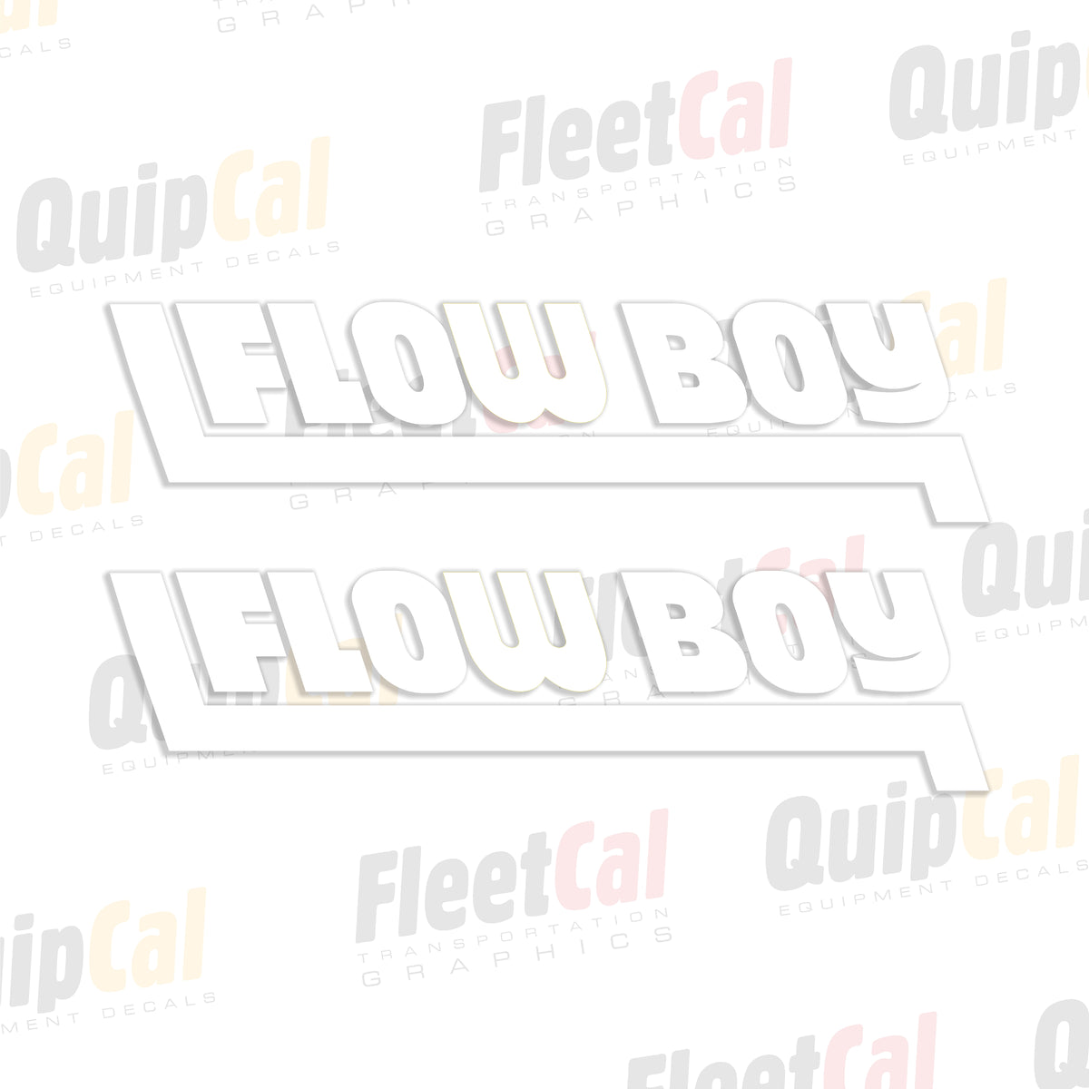 Flowboy Dump Body Decals