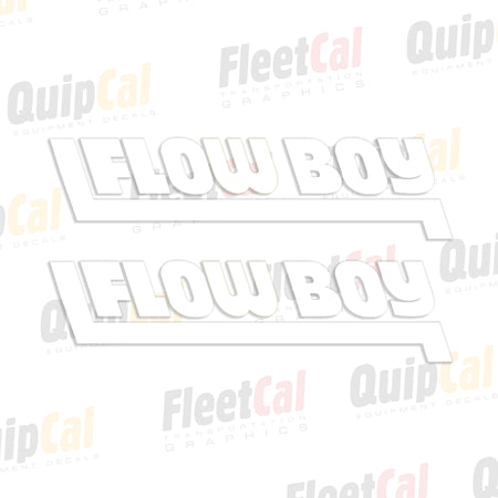 Flowboy Dump Body Decals