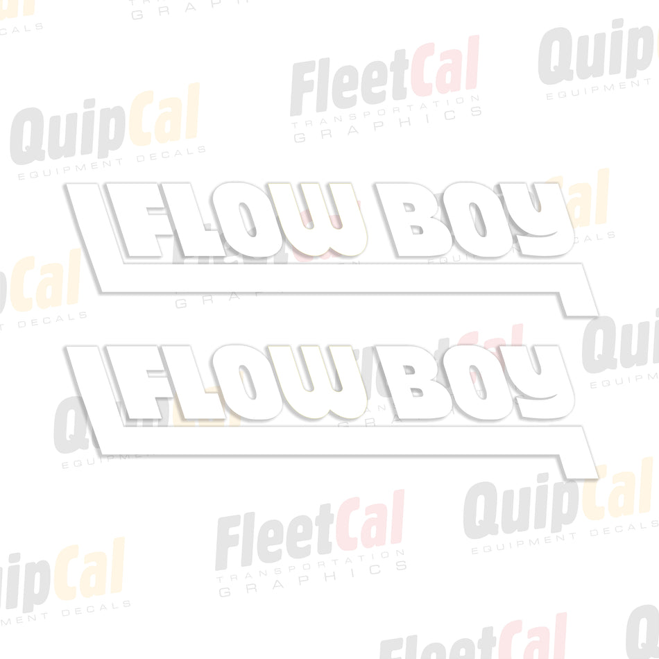 Flowboy Dump Body Decals
