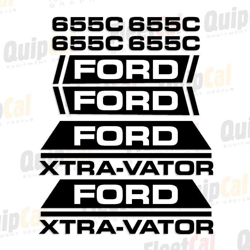 655c Color Code Ford 655C Marking Decal Set – Truck and Equipment Decals
