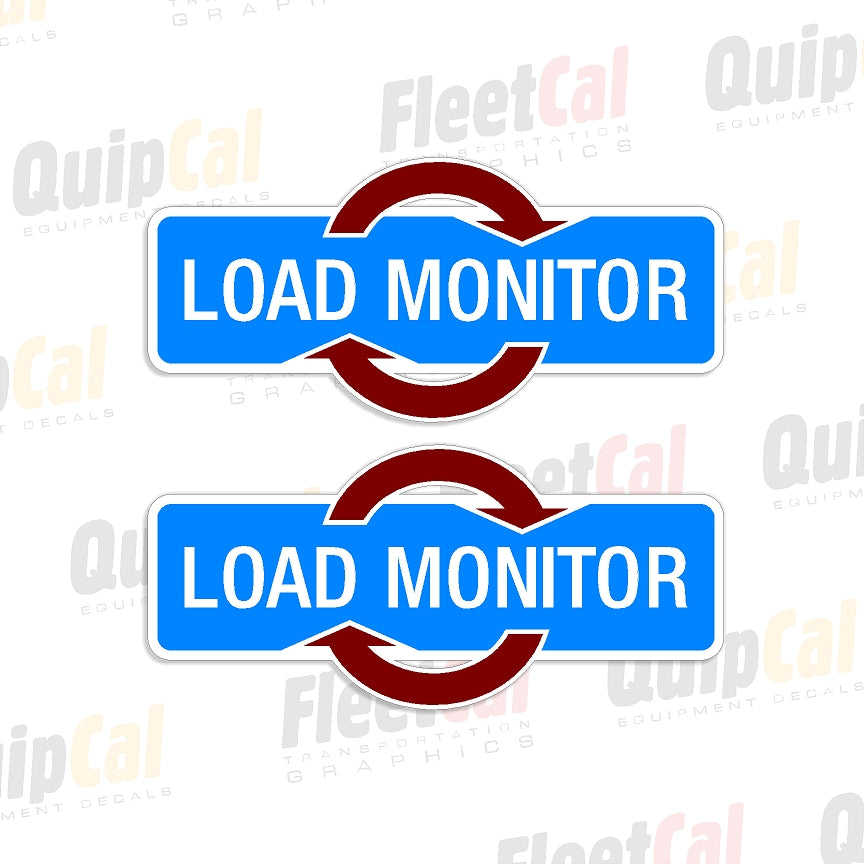 Ford Load Monitor Pair Tractor Marking Decal Set – Truck and Equipment ...
