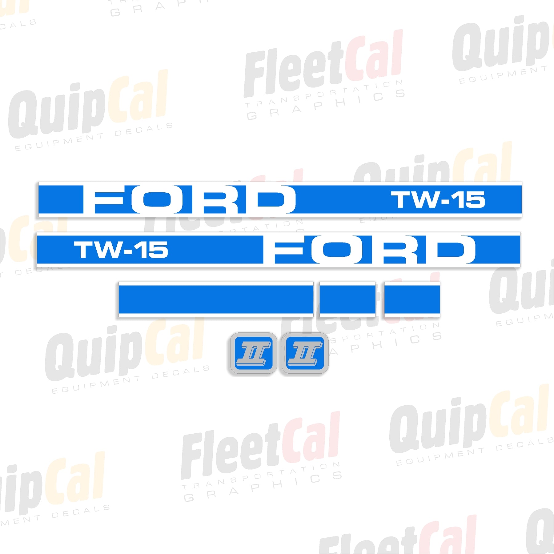 Ford TW 15 1980s Model Tractor Marking Decal Set Truck And Equipment Ford TW 15 1980s Model Tractor Marking Decal Set Truck And Equipment
