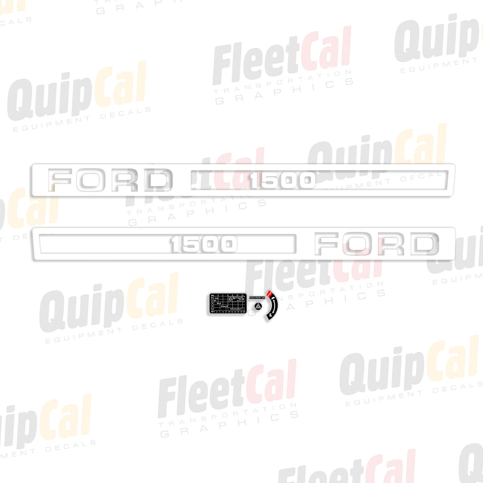 Ford Tractor Decals