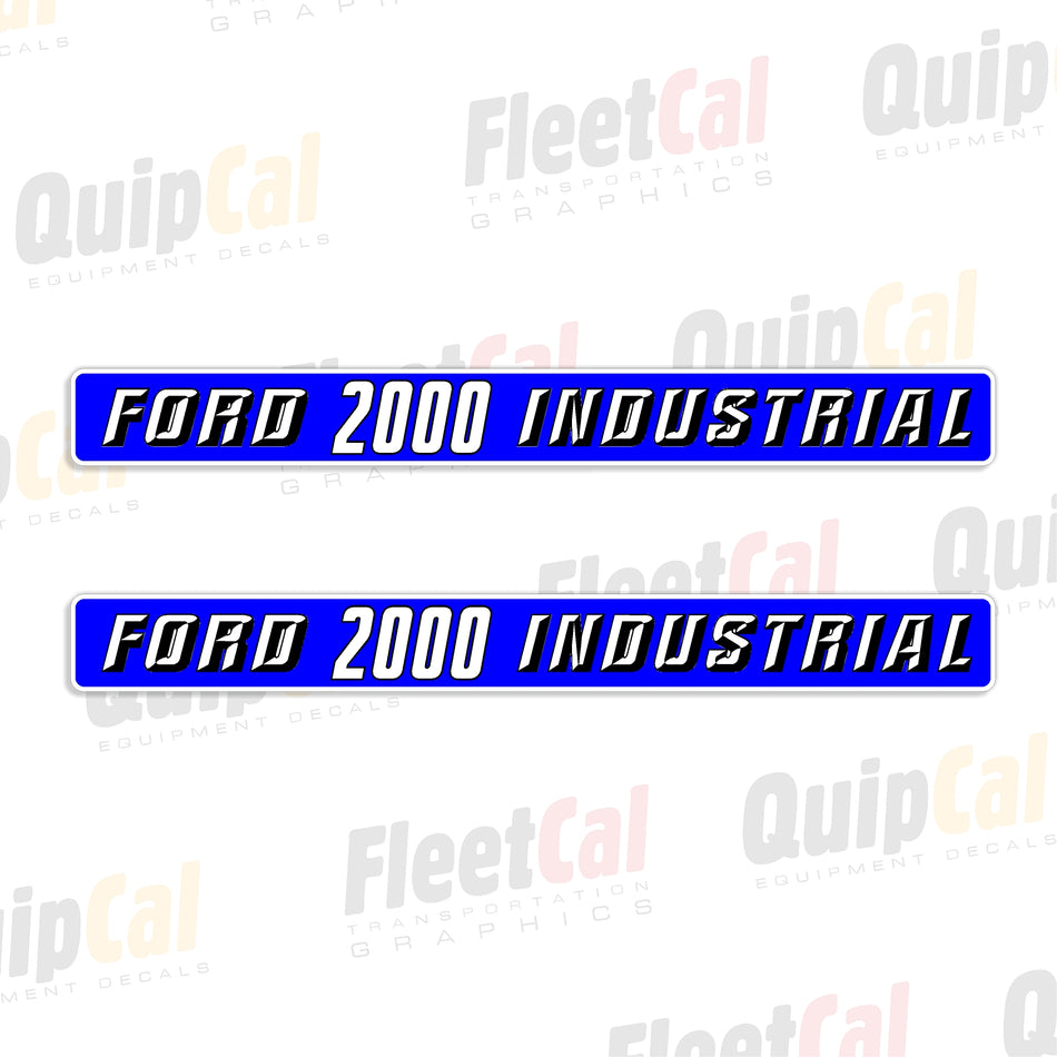 Ford Tractor Decals