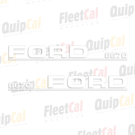 Ford Tractor Decals