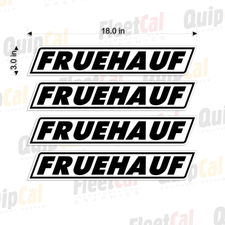 Freuhauf Trailer Decals