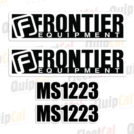 Frontier Equipment Decals