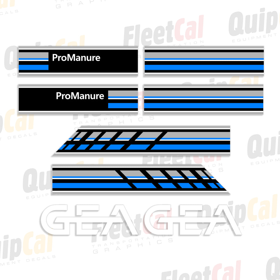 GEA Houle ManurePro Manure Tank Decal Set